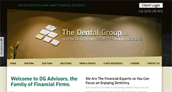 Desktop Screenshot of dentalgroupllc.com